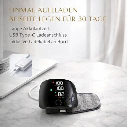 Wrist Blood Pressure Monitor, Rechargeable Digital Device