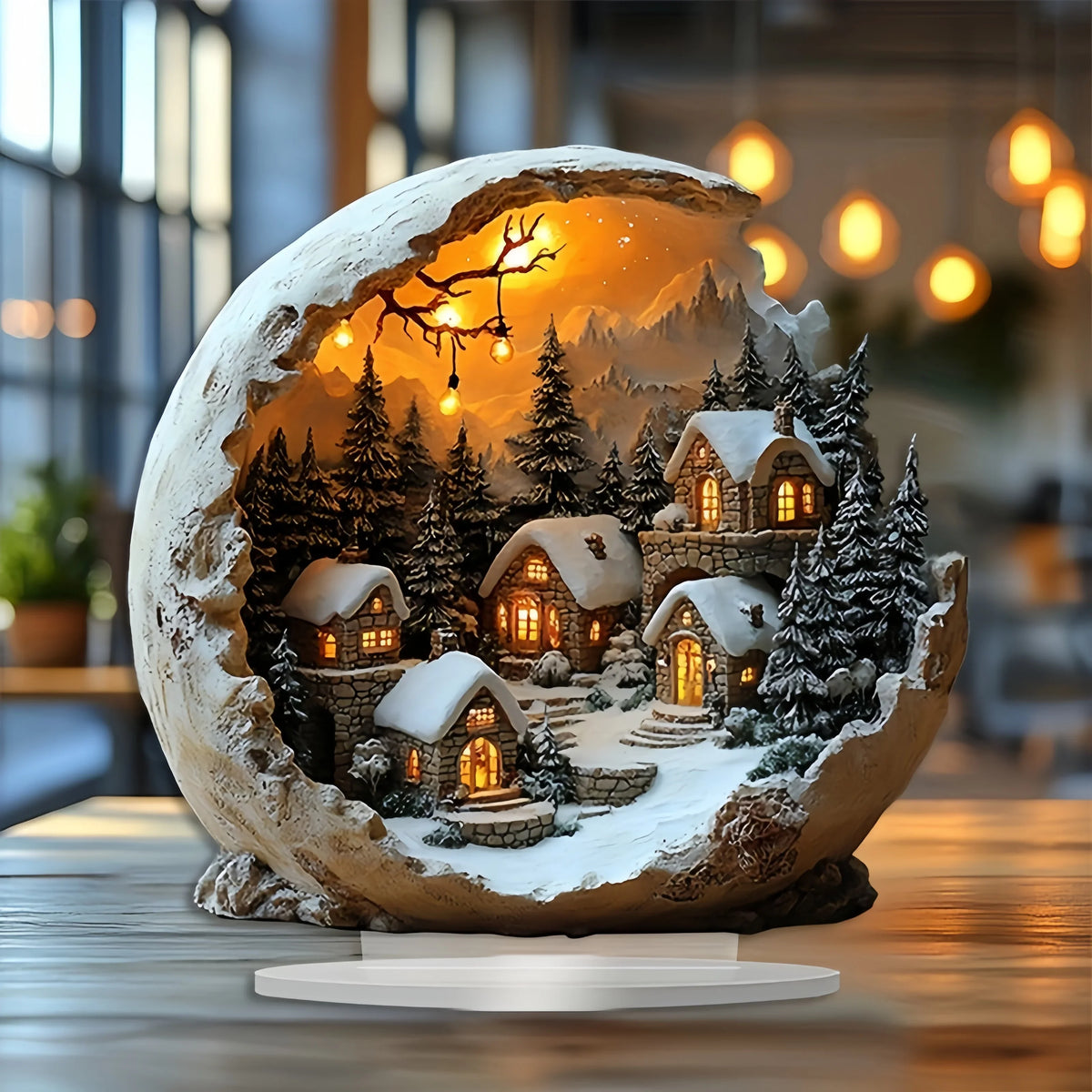 Boho Acrylic Christmas Decoration Figure – photo 3