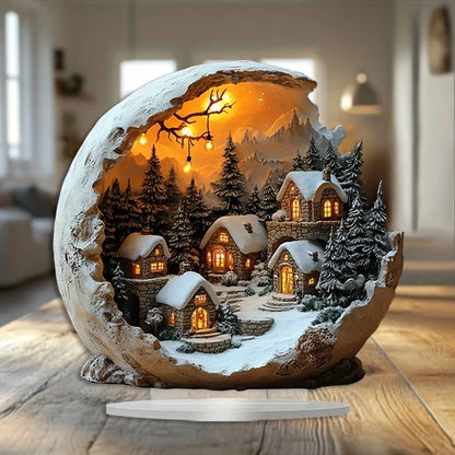 Boho Acrylic Christmas Decoration Figure – photo 4