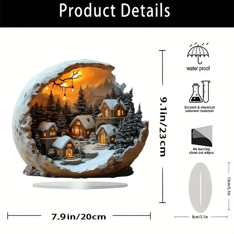 Boho Acrylic Christmas Decoration Figure – photo 5