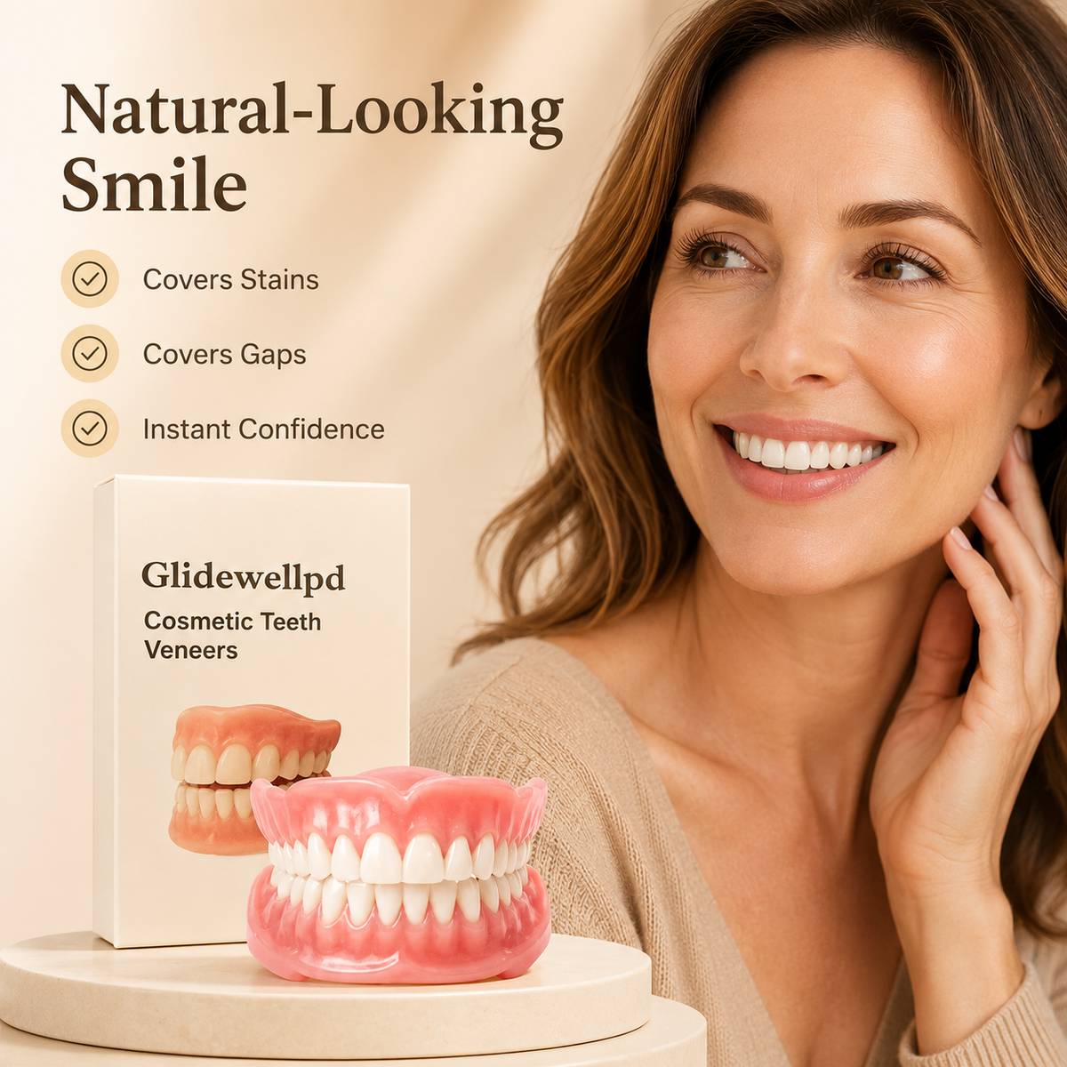 Boil and Bite Dentures for People with No Teeth – photo 3