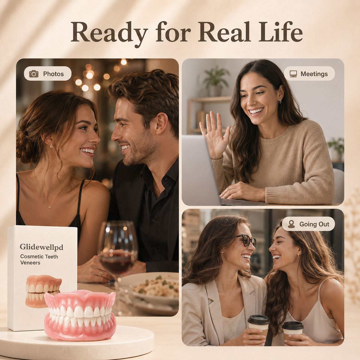 Boil and Bite Dentures for People with No Teeth – photo 7