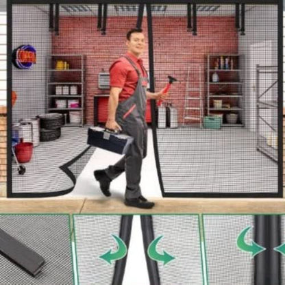AirLock Vision Magnetic Screen Garage Net