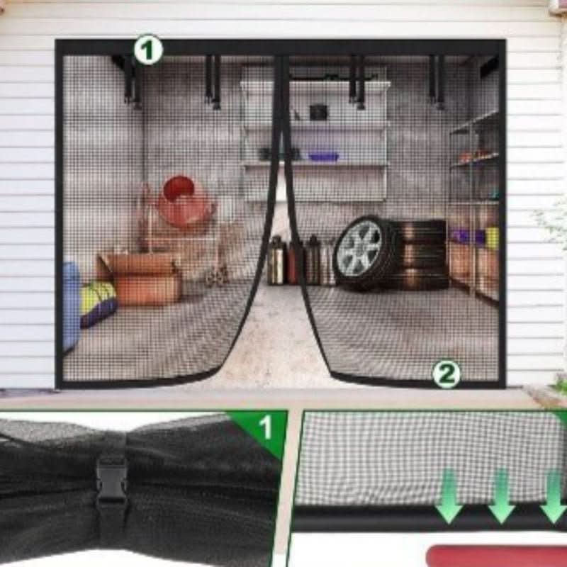 AirLock Vision Magnetic Screen Garage Net