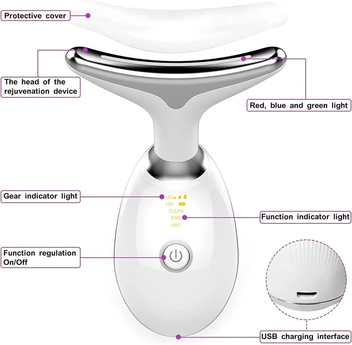 Serenetouch 3-in-1 Facial Massager