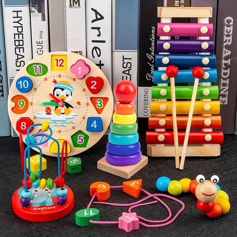 EDUQUEST 5-in-1 Montessori Set Creative Learning