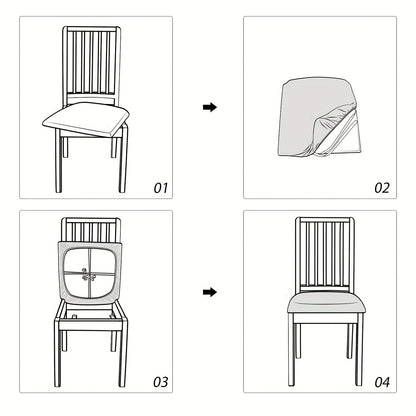 ChicShield Chair Covers – Stylish Protection for Dining Seats
