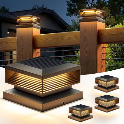 SHINEFLOW Decorative Solar Post Light