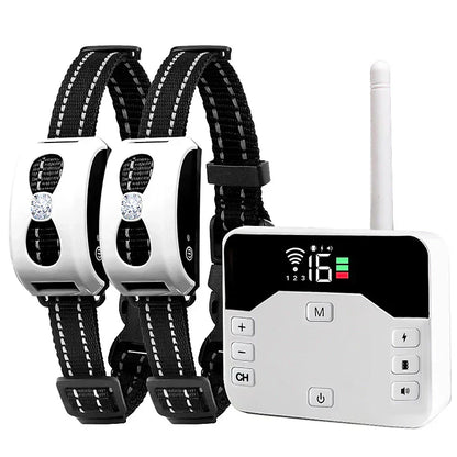 2-in-1 Wireless Dog Fence & Training Collar, Waterproof, Rechargeable