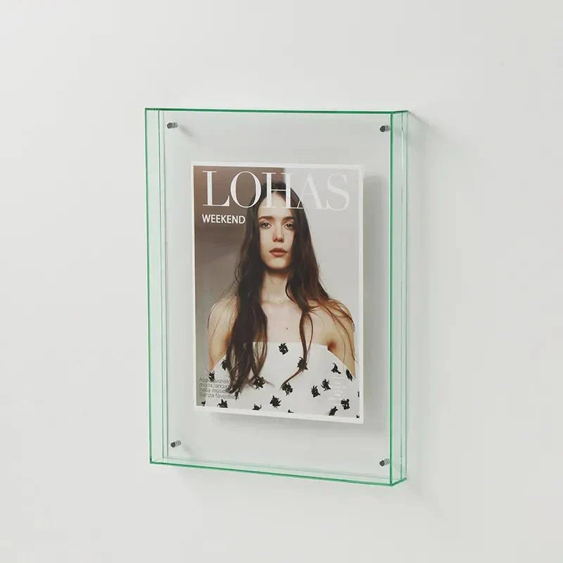 Colorful Acrylic Picture Display Frame – Hellgrün
