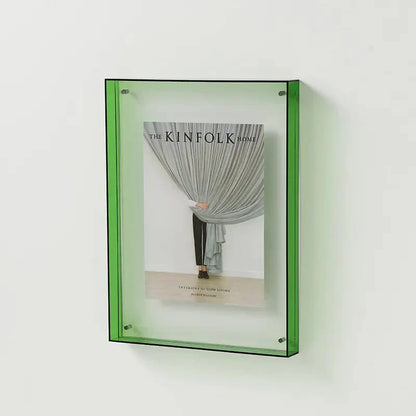 Colorful Acrylic Picture Display Frame – Grün