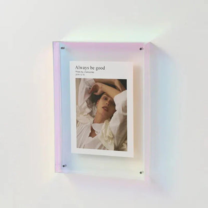 Colorful Acrylic Picture Display Frame – Regenbogen