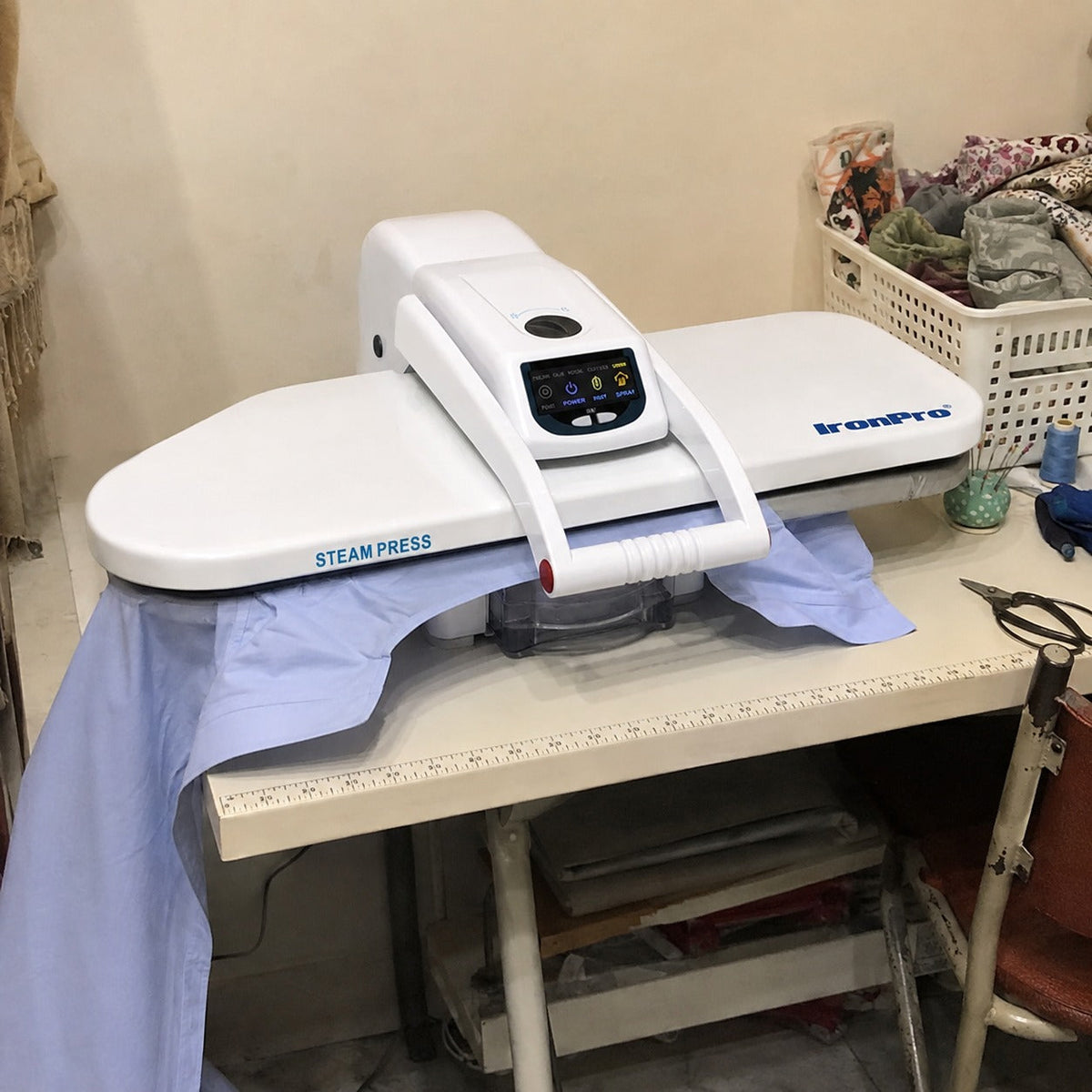 Steam Press Iron, Home Ironing Press Machine for Clothes