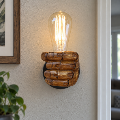 Hand Lamp, Modern Hand Shaped Table Lamp Decor