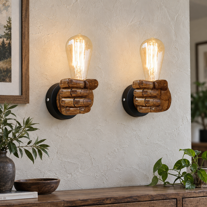 Hand Lamp, Modern Hand Shaped Table Lamp Decor