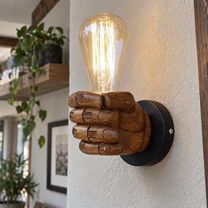 Hand Lamp, Modern Hand Shaped Table Lamp Decor