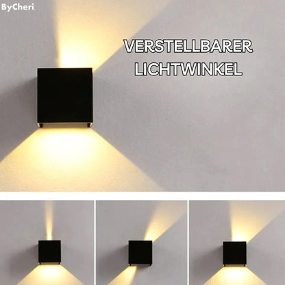Cordless Luxury Wall Lamp – Schwarz