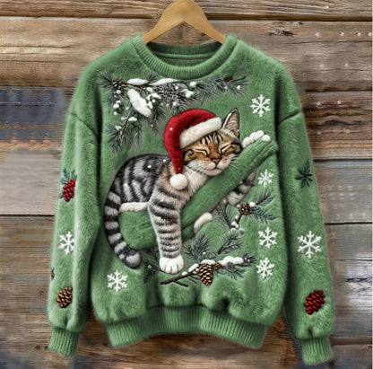 Cat Christmas Sweater – photo 7