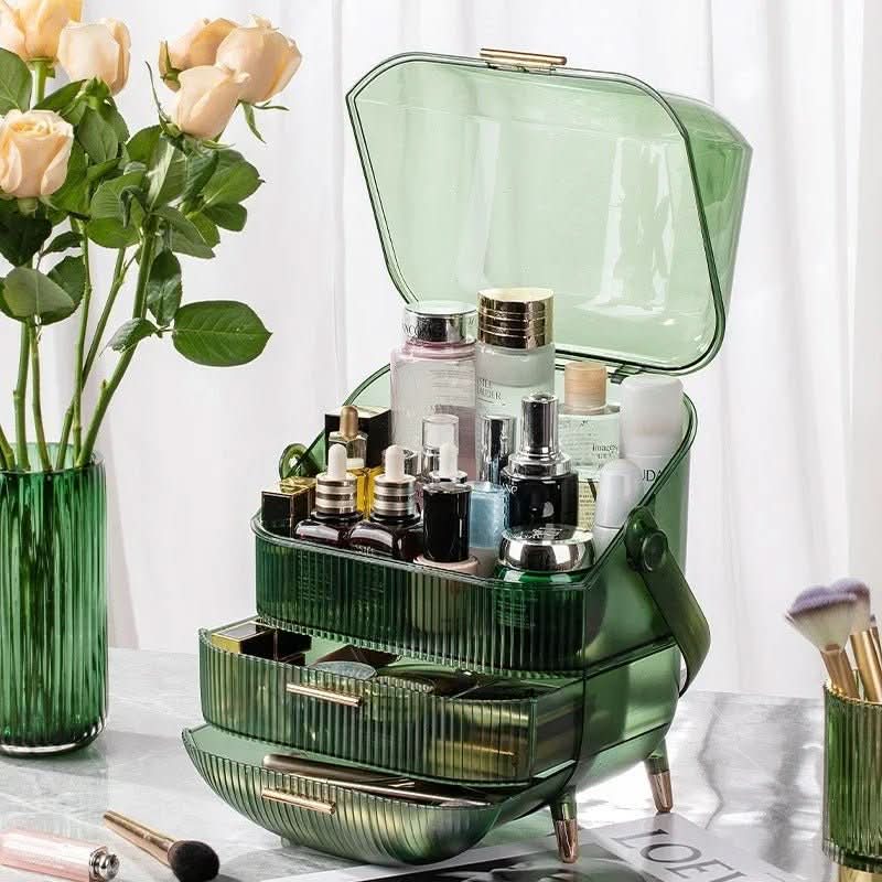 BEAUTYSENSE Makeup Organizer Dustproof Waterproof Cosmetic