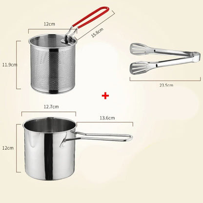 SMARTFRY POT Stainless Steel Deep Fryer