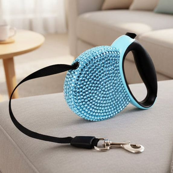 SPARKPAW Luxury Retractable Leash lifestyle image 3