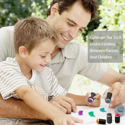 FingerArt Colourful Finger Paint Set