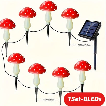 MUSHROOMNEST Solar Garden Light