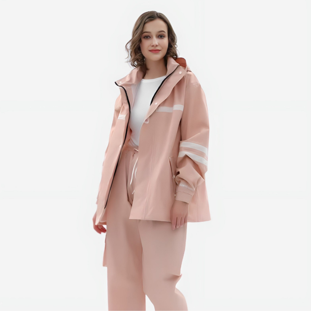 Women's Waterproof Rain Suit, Lightweight & Breathable