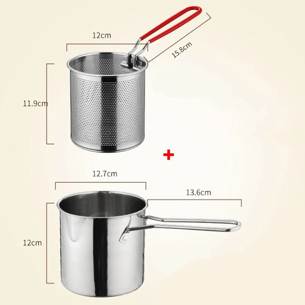 SMARTFRY POT Stainless Steel Deep Fryer