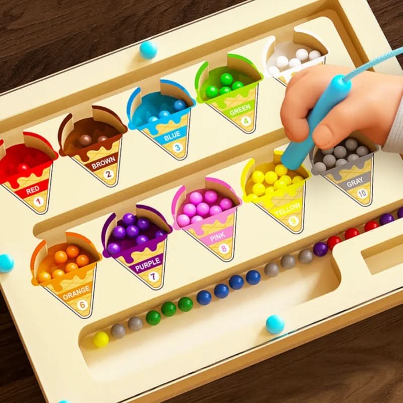 ColorQuest Magnetic Colour and Number Game