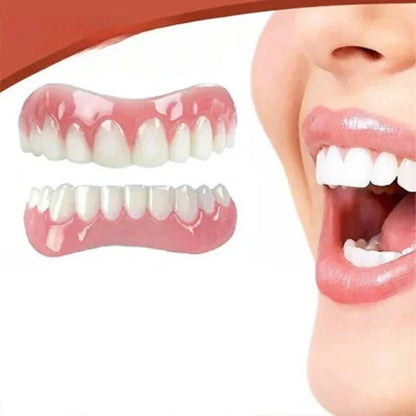 Denture Adjustment Kit, Reusable Fitting Material to Help Upper & Lower Cosmetic Dentures Sit Snugly