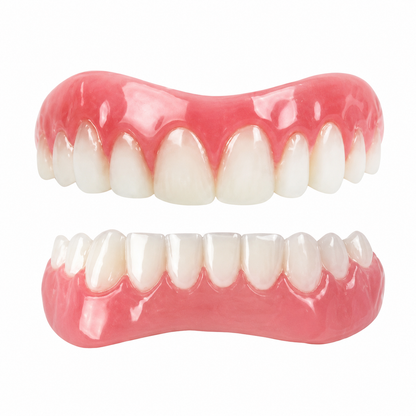 Denture Adjustment Kit, Reusable Fitting Material to Help Upper & Lower Cosmetic Dentures Sit Snugly – Ages 60 Plus