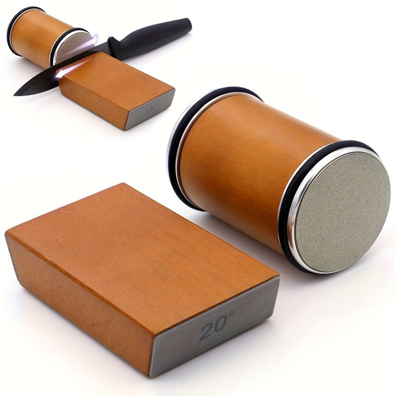 Diamond Knife Sharpening Stone Set