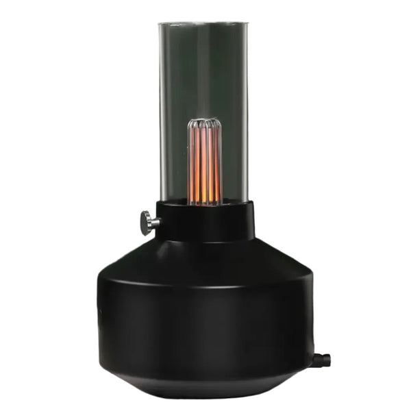 Flame Essential Oil Diffuser 120ml, LED Aromatherapy Diffuser with Flame Effect, Humidifier Diffuser for Home & Spa