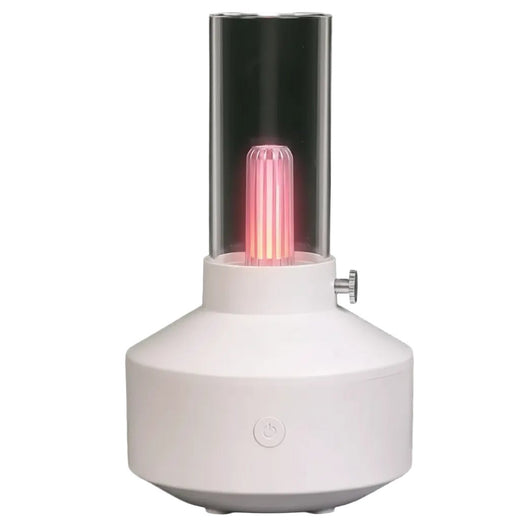 Flame Essential Oil Diffuser 120ml, LED Aromatherapy Diffuser with Flame Effect, Humidifier Diffuser for Home & Spa