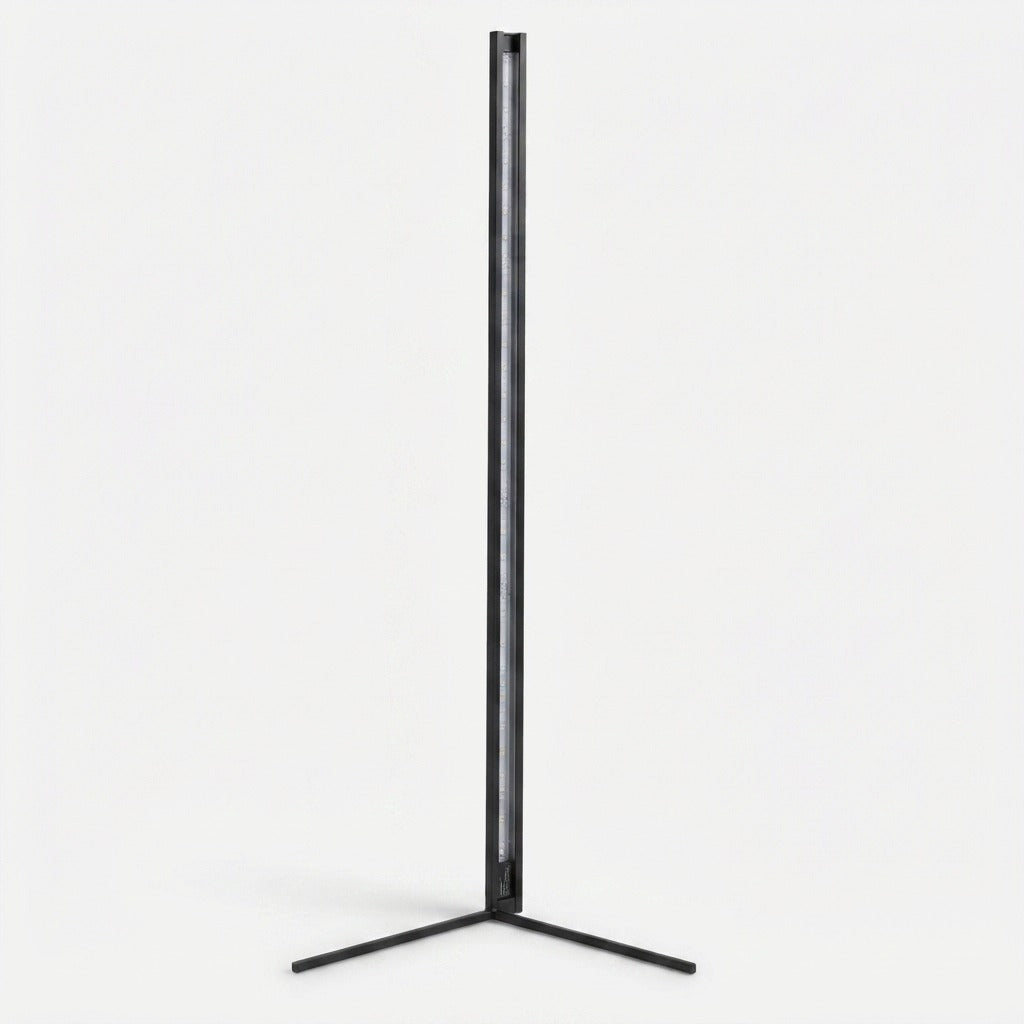 Dimmable LED Corner Floor Lamp with Remote