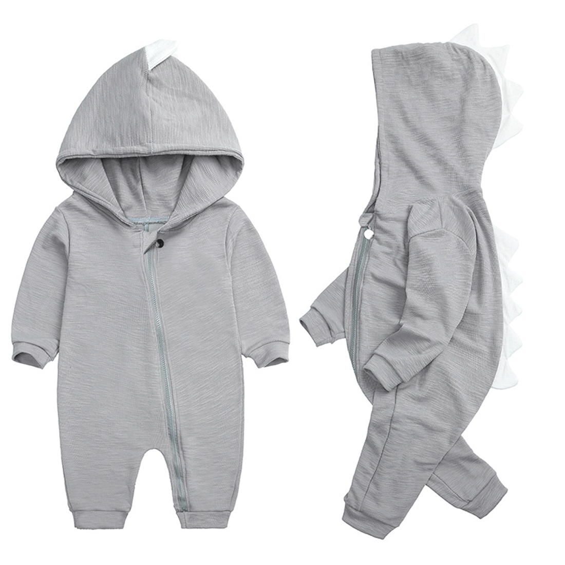 DinoCuddle Cuddly Dinosaur Romper lifestyle image 1