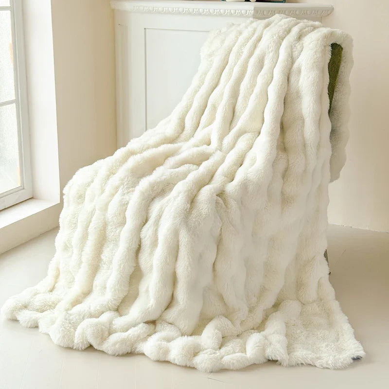 Faux Fur Blanket – photo 5