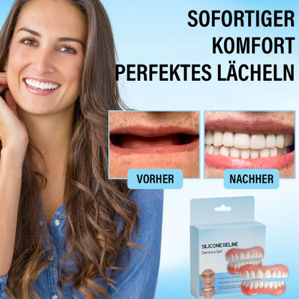 Denture Fit Pads, Soft Silicone Cushions for Loose Dentures, Universal Fit for a More Stable Feel