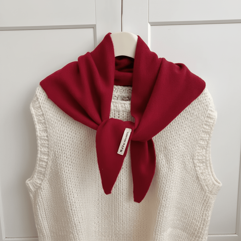 TRIANGLEA Versatile Triangular Wool Scarf