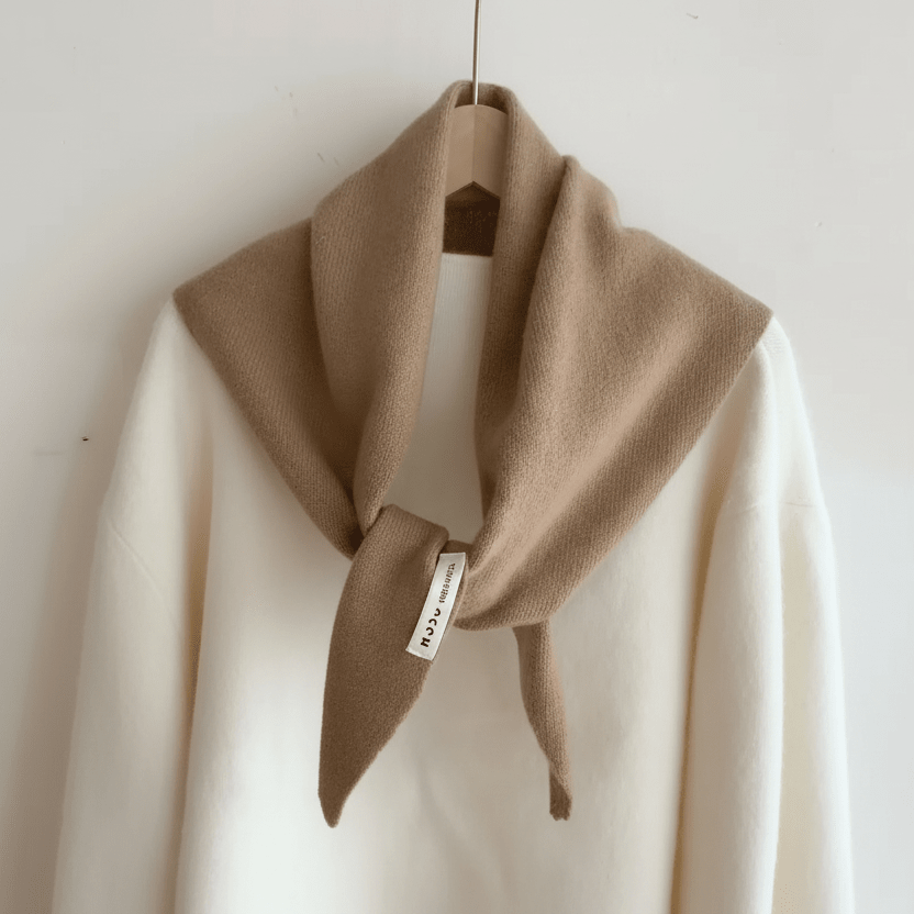 TRIANGLEA Versatile Triangular Wool Scarf