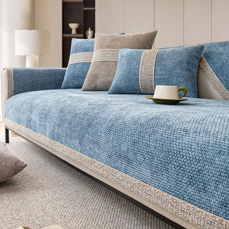LEINENLUX Sofa Cover Non-Slip for Every Living Room