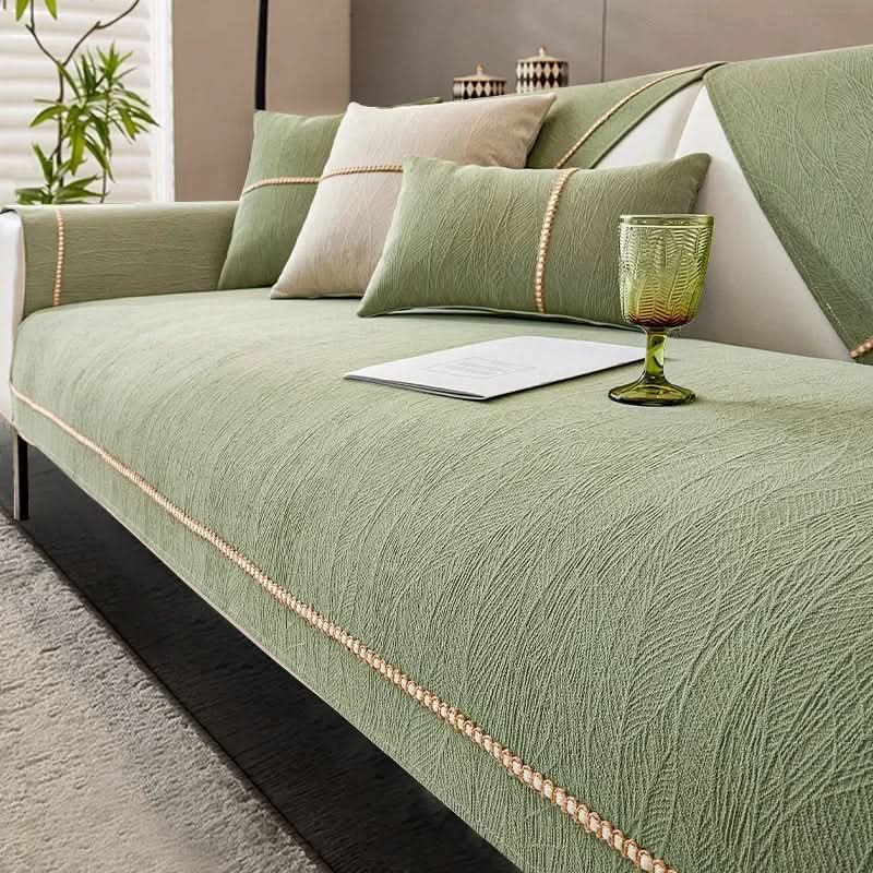 LEINENLUX Sofa Cover Non-Slip for Every Living Room