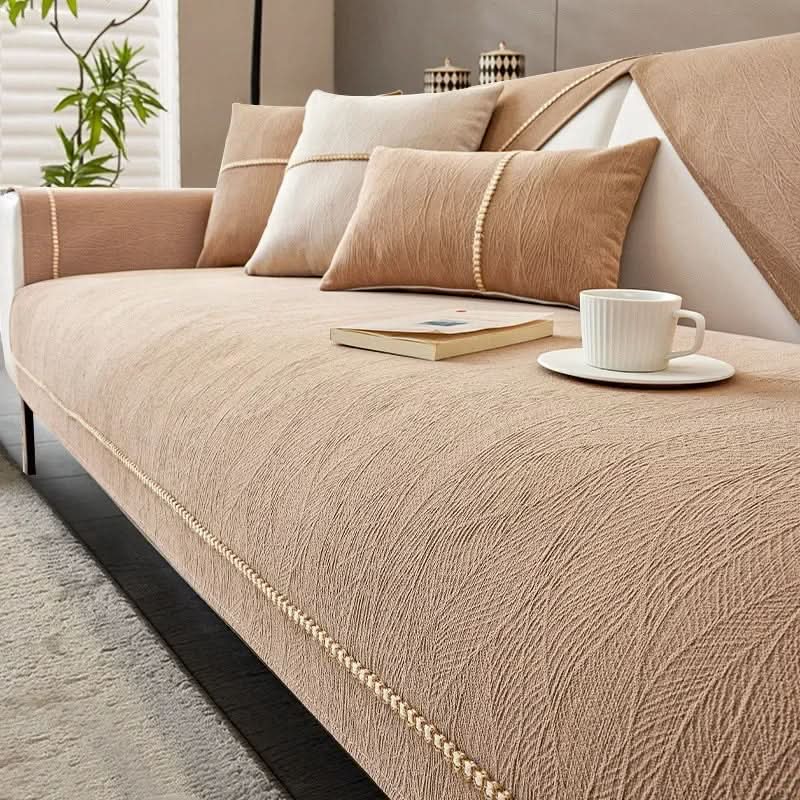 LEINENLUX Sofa Cover Non-Slip for Every Living Room