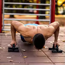 Pushmaster Push-Up Bars Ergonomic Handles