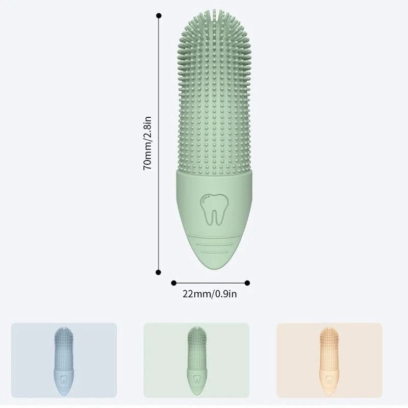 DENTEEZ 360 Finger Toothbrush for Dogs & Cats