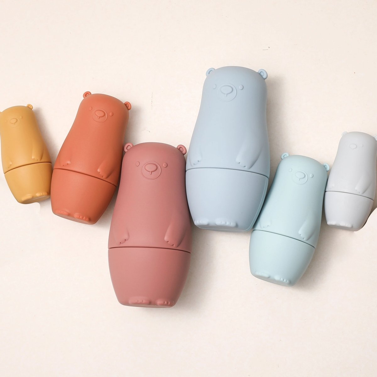 SiliconeNest Stackable Silicone Nesting Dolls