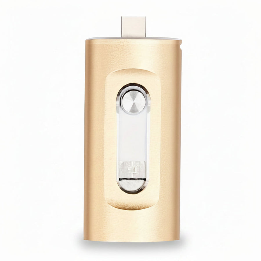 USB 3.0 Flash Drive 128GB & 256GB, Metal Portable Storage for Phone & Computer