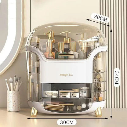 BEAUTYSENSE Makeup Organizer Dustproof Waterproof Cosmetic