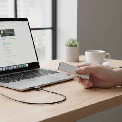 Portable SSD 1TB & 4TB, External Hard Drive Plug and Play High Speed USB Storage